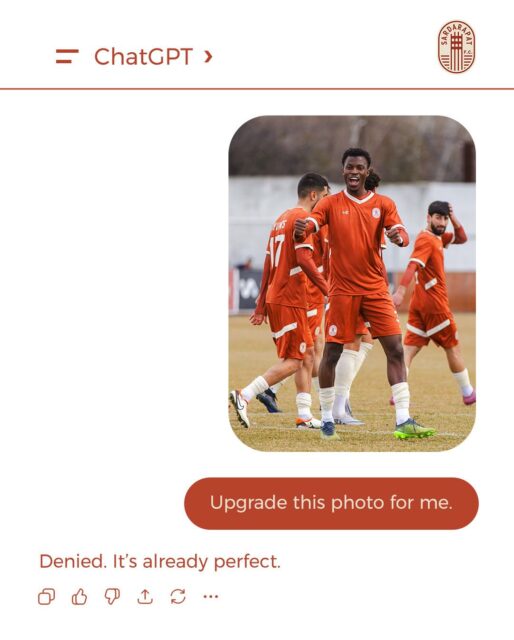 Some moments are just perfect 🤌

#SardarapatFC • #BornInVictory #SFC