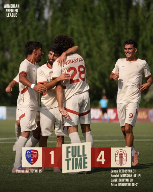 A historic victory in our Premier League debut ⭐️

LET’S GOOOOOOOO

#SardarapatFC • #BornInVictory