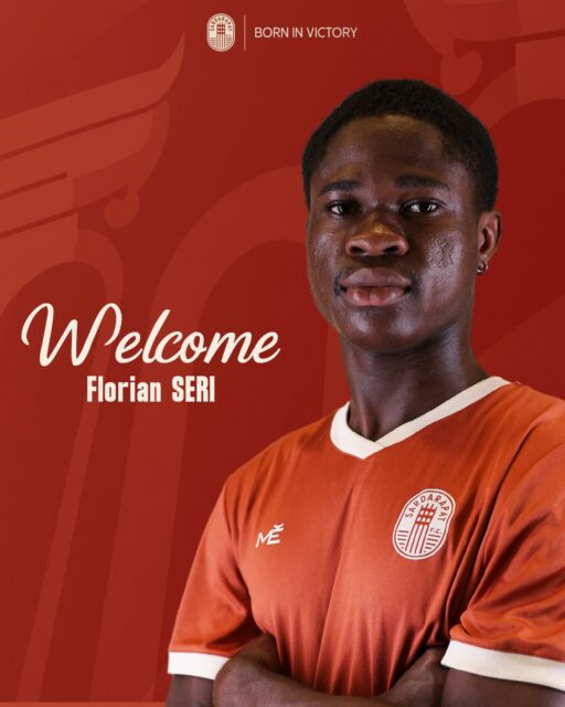 ❗️OFFICIAL STATEMENT: JEAN FLORIAN SERI 🇨🇮
Sardarapat FC continues to strengthen its squad ahead of the new season.
✍️📑 Ivorian midfielder Jean Florian Seri has joined the club.
Seri previously competed in the top division of Ivorian football and represented the Ivory Coast U20 National Team.
👏 Welcome to Sardarapat, Jean!
#SardarapatFC • #BornInVictory #SFC