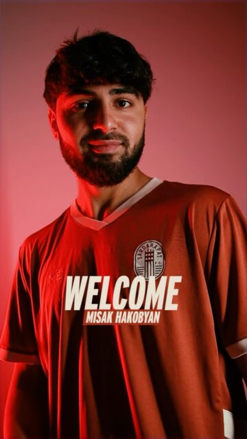🔥 Welcome to our team, @moshakobian ! 🤩
#SardarapatFC • #BornInVictory #SFC