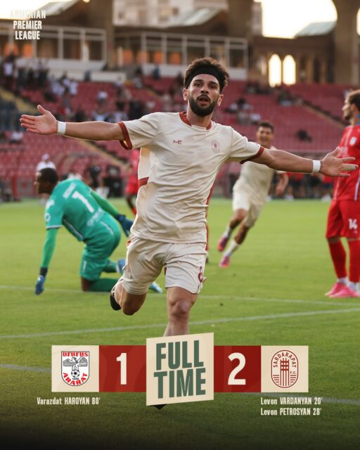 Moving forward, two wins in a row! 🔥🤩
#SardarapatFC • #BornInVictory #SFC