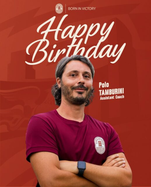 🥳 Today we celebrate the Birthday of Polo Tamburini, Assistant Head Coach of Sardarapat FC!
👏 The club wishes Polo good health, great success, new achievements, and many victories together with Sardarapat!
⚽️ Happy Birthday, @polotamburini ! We wish you continued success on and off the pitch!
#SardarapatFC • #BornInVictory #SFC